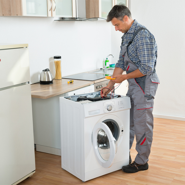 can you walk me through the steps of troubleshooting my washer issue in Radisson Wisconsin